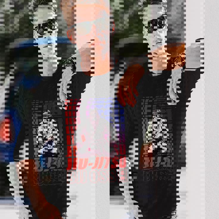 ブラジリアン柔術ゴリラ Bjj ブラジリアン柔術グラップリング 長袖Tシャツ 彼への贈り物