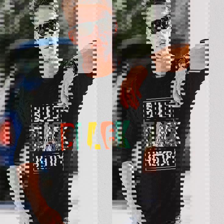 ブラックヒストリーのブラックヒストリー月間 長袖Tシャツ 彼への贈り物