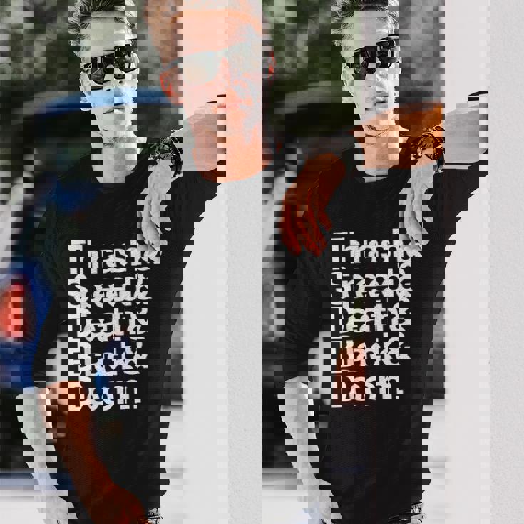 ヘヴィメタル音楽ファンリスト スラッシュスピード ドゥーム デス ブラック 長袖Tシャツ 彼への贈り物