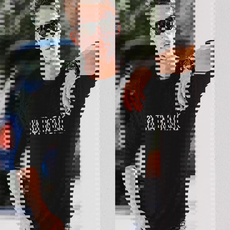 ボート レース 航海 ウォータースポーツ 長袖Tシャツ 彼への贈り物