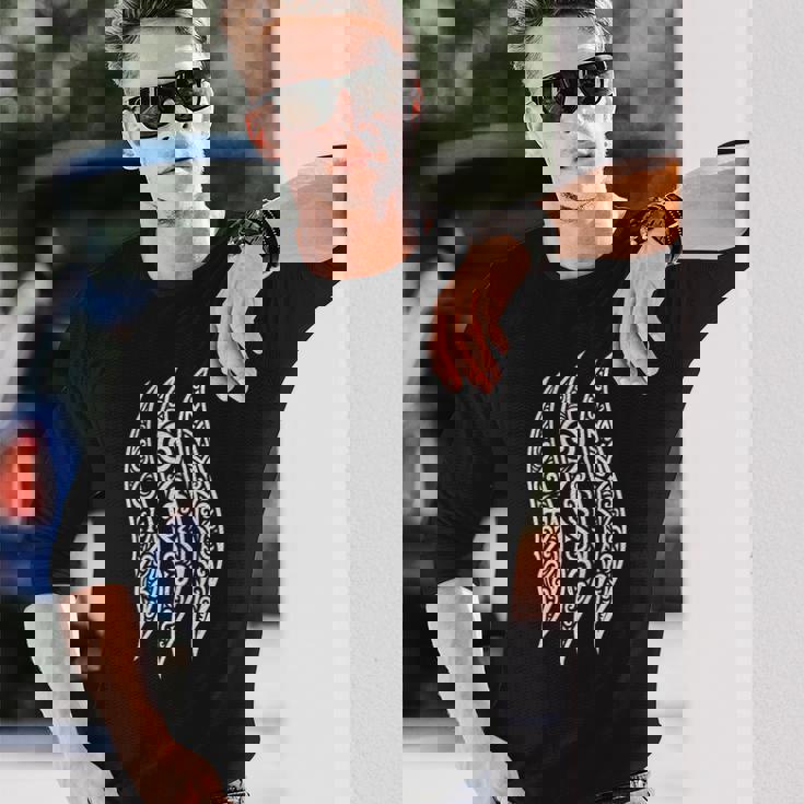 マオリ族柄 ニュージーランドラグビー 長袖Tシャツ 彼への贈り物