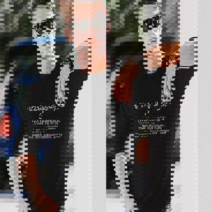 マガンダの定義 フィリピン フィリピン 長袖Tシャツ 彼への贈り物