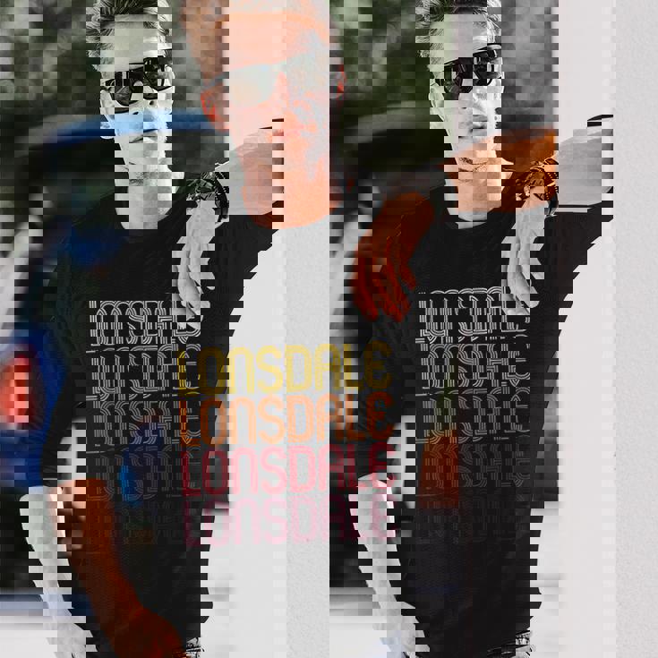 ミネソタ州ロンズデール 長袖Tシャツ 彼への贈り物