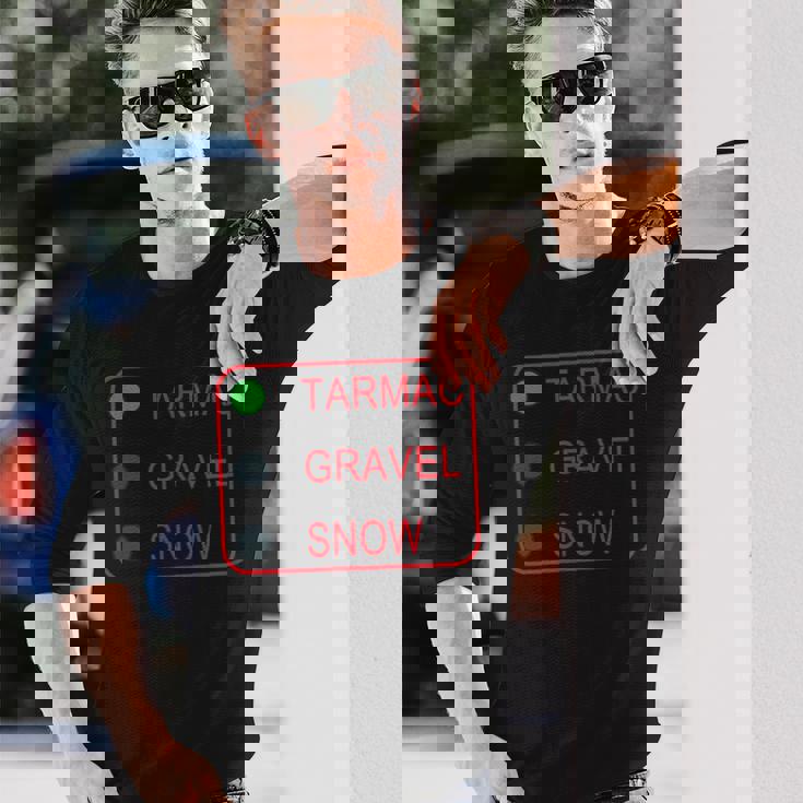 ランサー Evo 9 Ix ターマック 砂利 雪 長袖Tシャツ 彼への贈り物