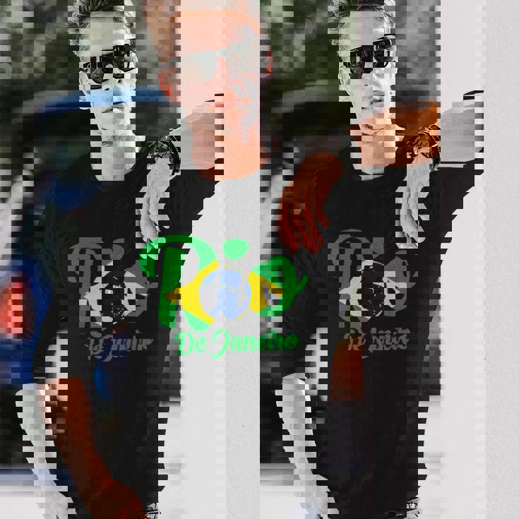 リオデジャネイロ ブラジル お土産 ブラジル 長袖Tシャツ 彼への贈り物