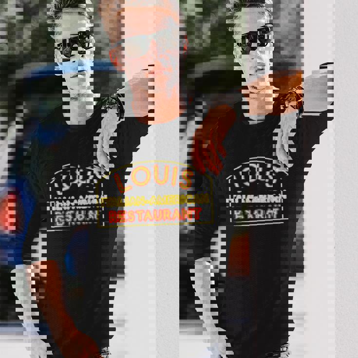 ルイス・レストラン イタリアン アメリカン ブロンクス Ny ゴッドファーザー 長袖Tシャツ 彼への贈り物