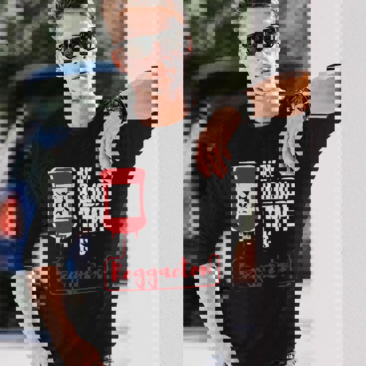 レゲトン ギフト ラテン ダンス ダンス ダンサー レゲトン 長袖Tシャツ 彼への贈り物