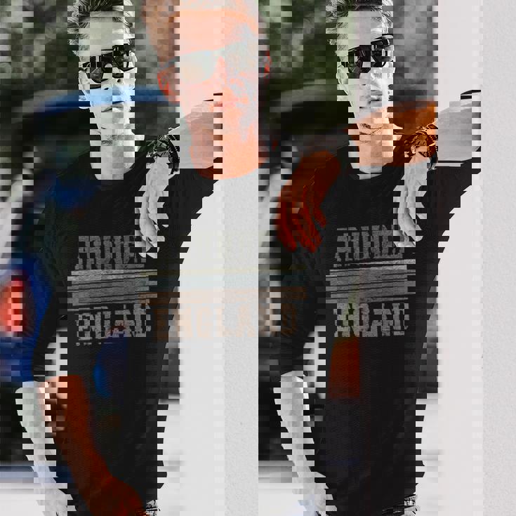 レトロアランデルイングランド 長袖Tシャツ 彼への贈り物