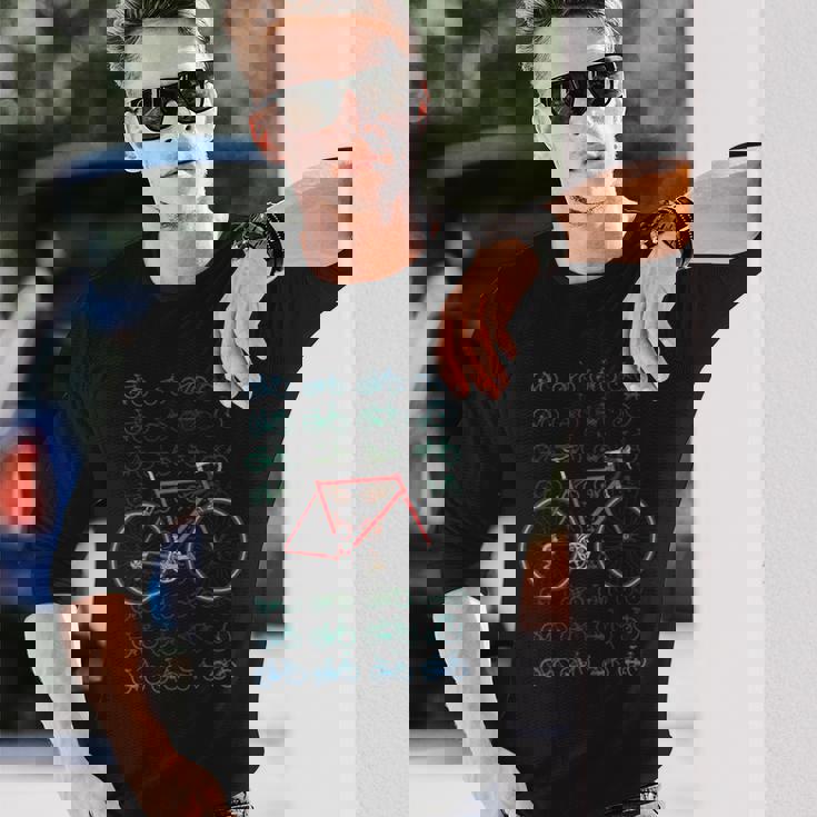 レース 道路 自転車 自転車 サイクリスト サイクリング バイキング 乗る ツアー 長袖tシャツ 長袖Tシャツ 彼への贈り物