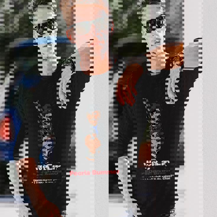 ワイアット・アープ ガンファイターの歴史 長袖Tシャツ 彼への贈り物