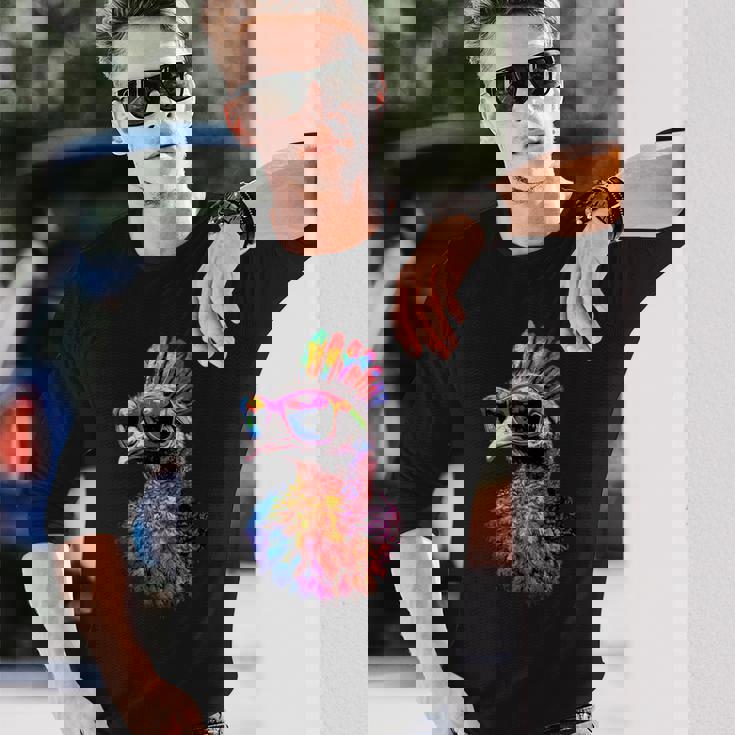 七面鳥 鳥 七面鳥 雉 七面鳥 長袖Tシャツ 彼への贈り物