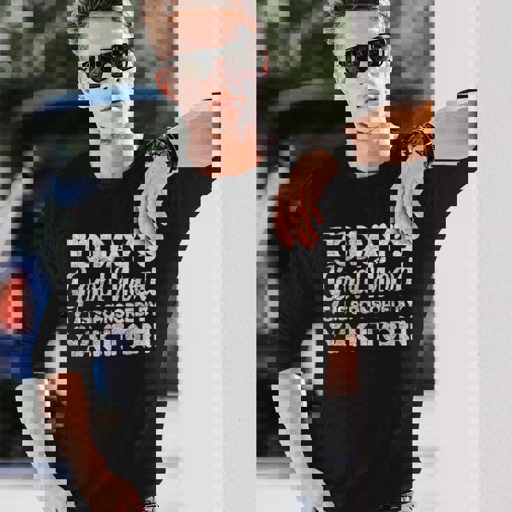 今日の気分は焼き鳥が主催 長袖Tシャツ 彼への贈り物