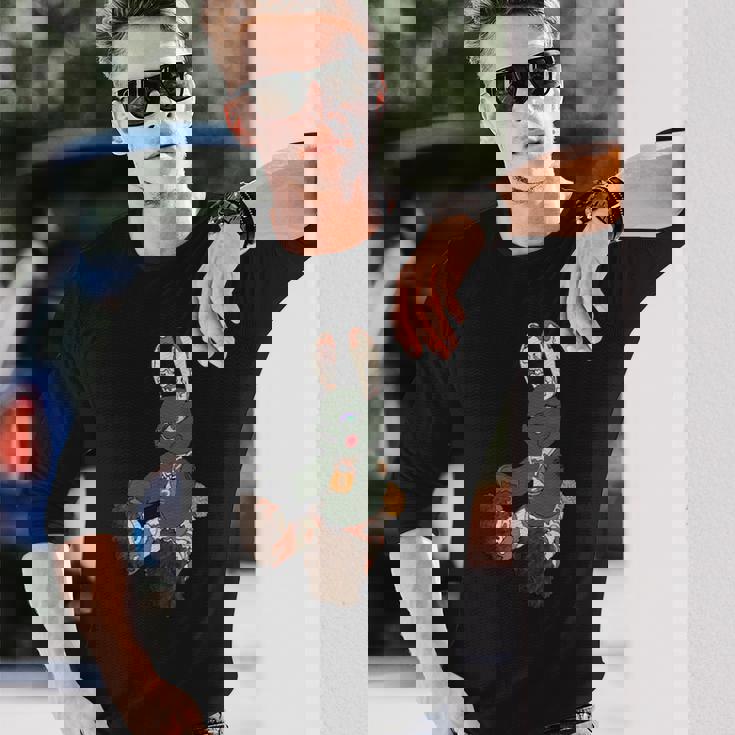 初代うさぎ星人 長袖Tシャツ 彼への贈り物