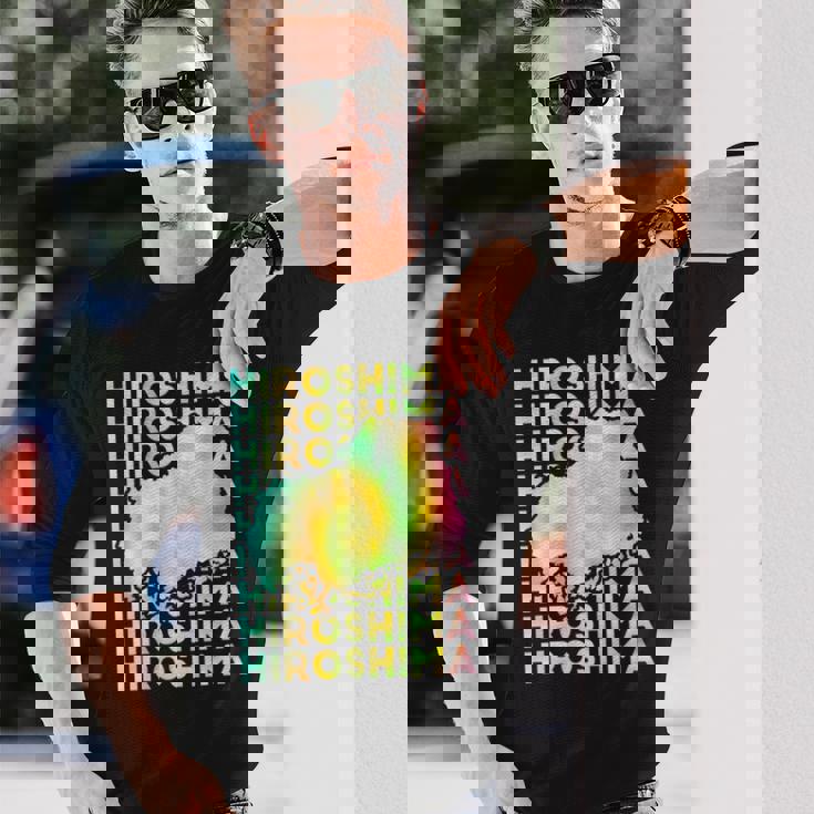 広島 面白tシャツ 広島県 面白いtシャツ 文字入り メンズ おもしろ 面白い 服 オリジナル おもしろグッズ ネタ 長袖Tシャツ 彼への贈り物