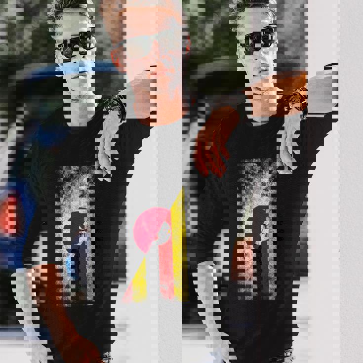 日本ウガンダ国旗 日本ウガンダ 長袖Tシャツ 彼への贈り物