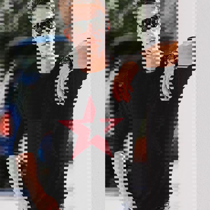 星 星柄 スター メンズ 半袖 ロック アメリカン おしゃれ かっこいい 大きいサイズ 黒 春夏 ドゥーブルステラ 長袖Tシャツ 彼への贈り物