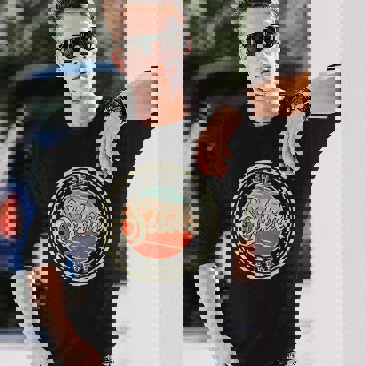 最高のシルビア これまでに面白いことを言うファーストネーム シルビア 長袖Tシャツ 彼への贈り物