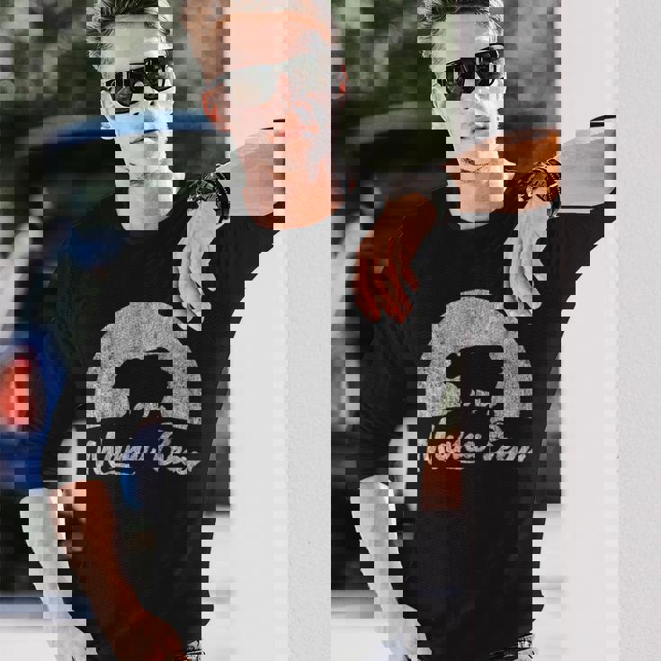 母熊 長袖Tシャツ 彼への贈り物