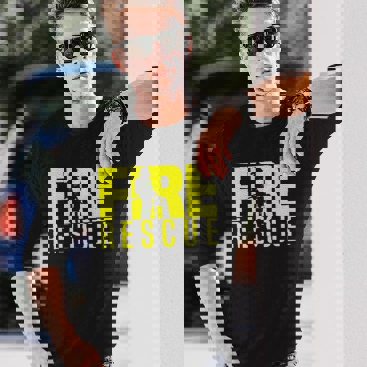 消防救助部 消防士 消防士 制服 長袖Tシャツ 彼への贈り物