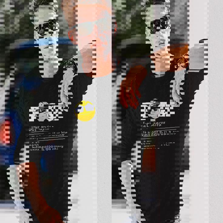 爆笑ポギ発言フィリピン国旗 長袖Tシャツ 彼への贈り物