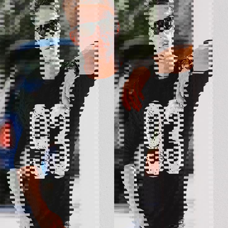 番号 93 長袖Tシャツ 彼への贈り物