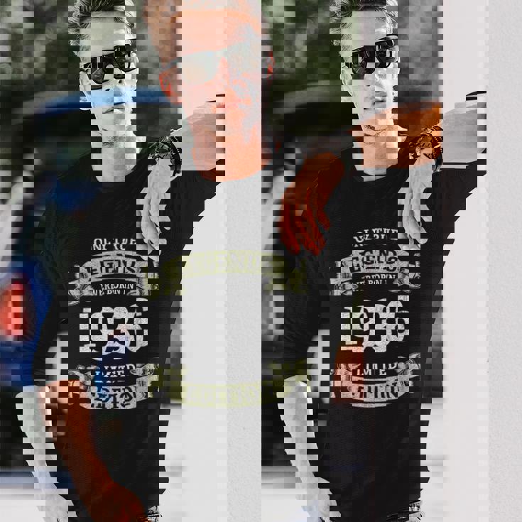 真の伝説は 1936 年に誕生しました ビンテージ 90 周年記念デザイン 長袖Tシャツ 彼への贈り物