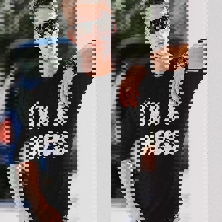 私はめちゃくちゃだ 長袖Tシャツ 彼への贈り物