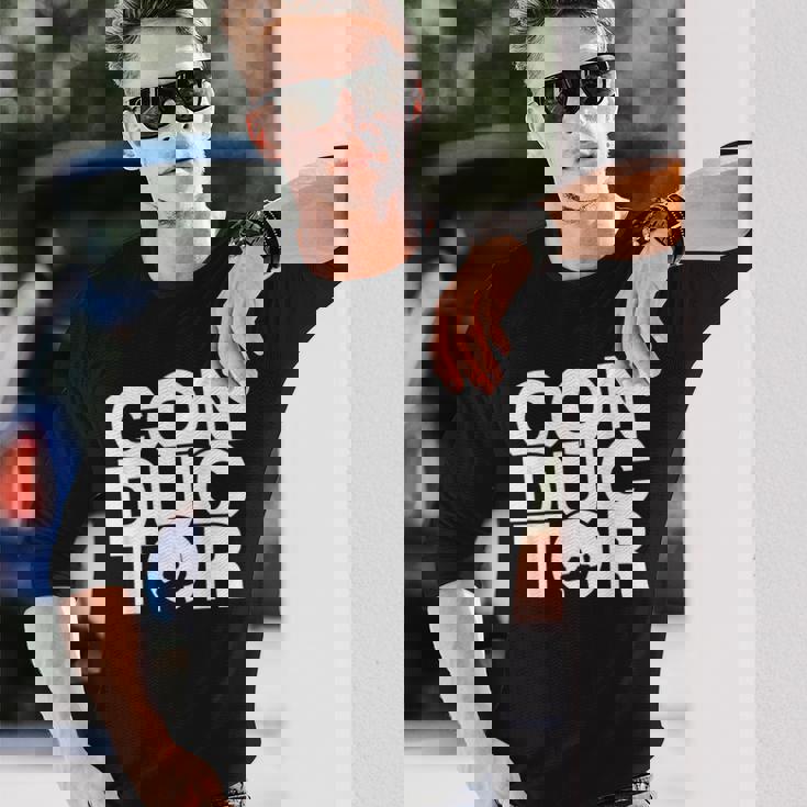 職業職業 指揮者 長袖Tシャツ 彼への贈り物