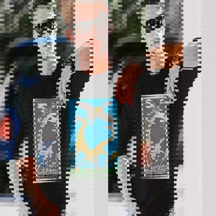 西洋絵画 モーリッツ ジュング 名作アート ポスター 絵画 メンズ レディース 面白い 服 美術 長袖Tシャツ 彼への贈り物