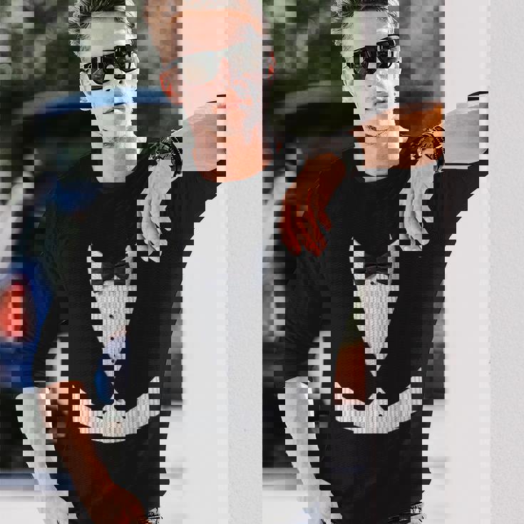 車掌 衣装 スーツ 燕尾服 タキシード ベストmoking 長袖Tシャツ 彼への贈り物