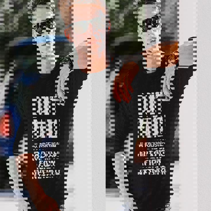 道路交通事故調査官 長袖Tシャツ 彼への贈り物