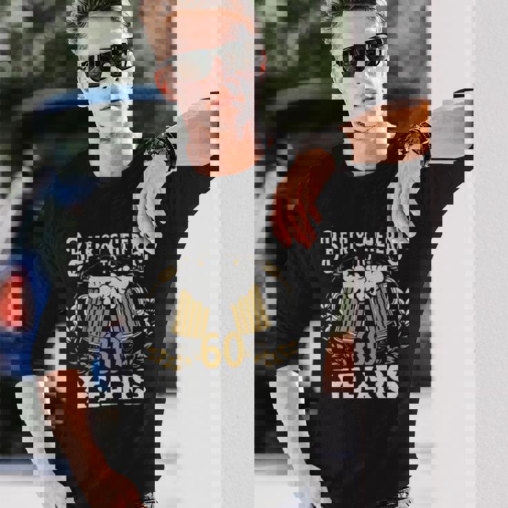 還暦祝い 60歳 1966年 ビール デザイン 面白い メンズ レディース 長袖tシャツ 長袖Tシャツ 彼への贈り物