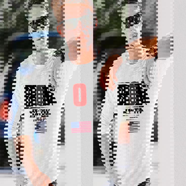 The Bronx Outfit I Love Bronx The Bronx New York City 長袖Tシャツ 彼への贈り物