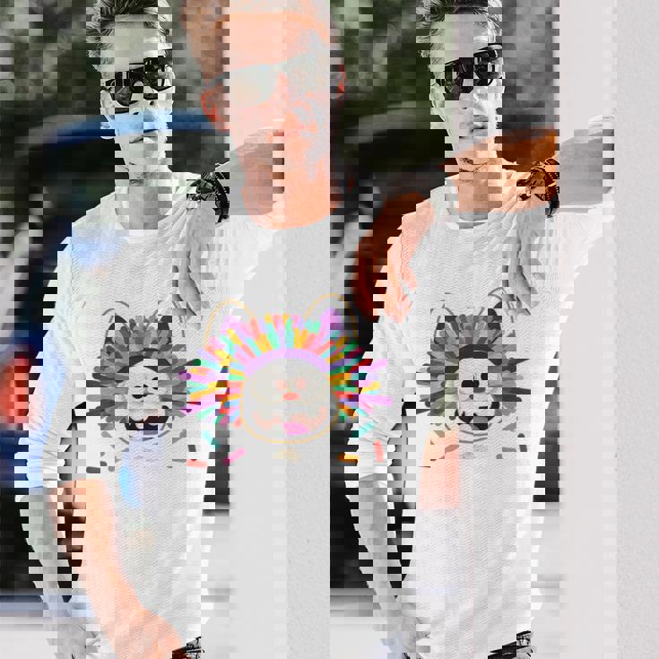 Dreamworks ギャビーのドールハウス Cookie Bobby Big Face 長袖Tシャツ 彼への贈り物