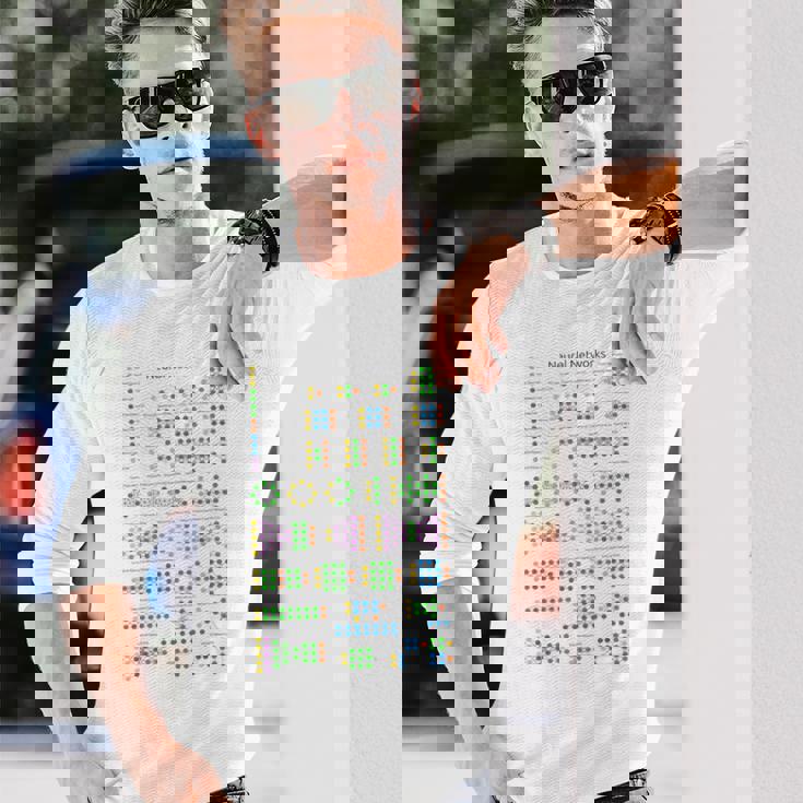 Geeky Neural Networks動物園コンピュータプログラマー教師オタク 長袖Tシャツ 彼への贈り物