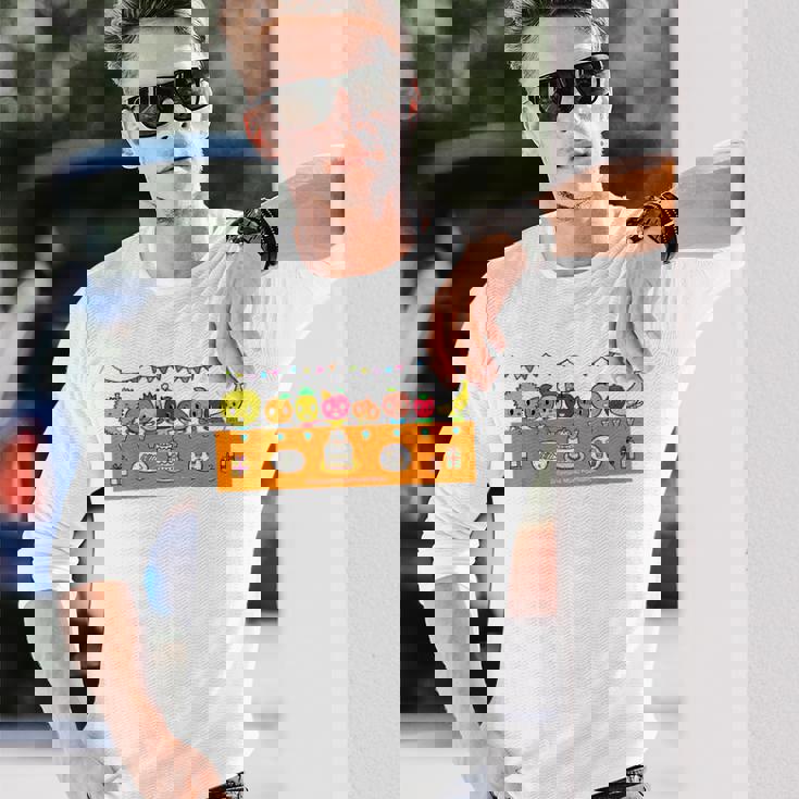 Happy Birthday！ ぷっぷる 長袖Tシャツ 彼への贈り物