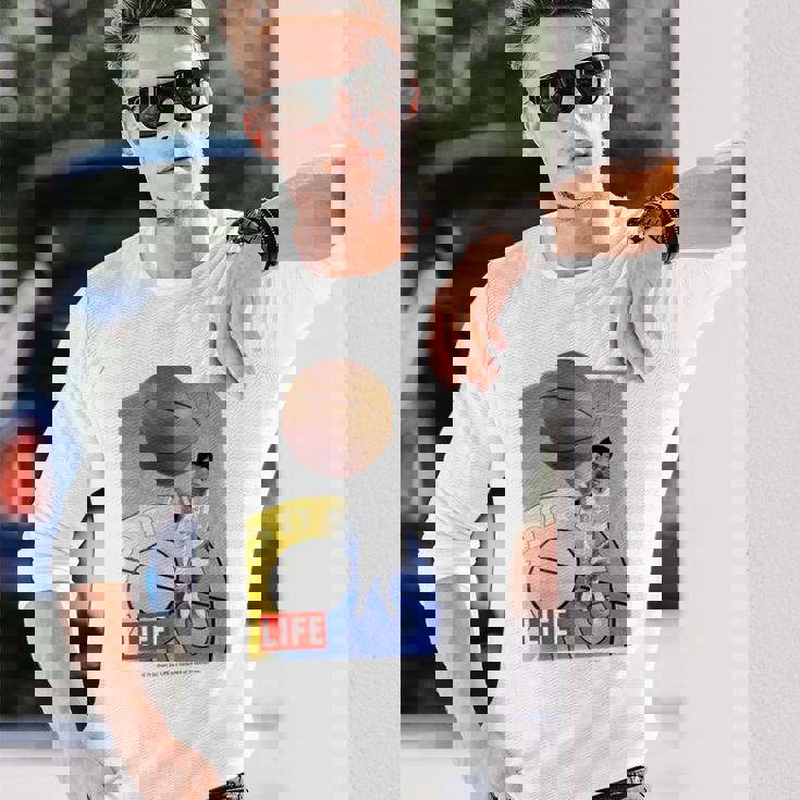 Life Picture Collection スポーツ（２） カリーム アブドュル ジャバー ／ バスケットボール 長袖Tシャツ 彼への贈り物