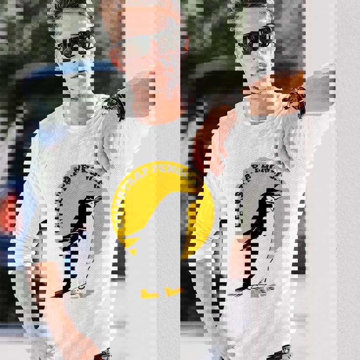 Reins ペンギン チンストラップ 長袖Tシャツ 彼への贈り物