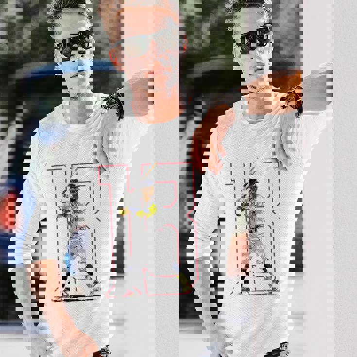 Ronald Acuna Jr 長袖Tシャツ 彼への贈り物