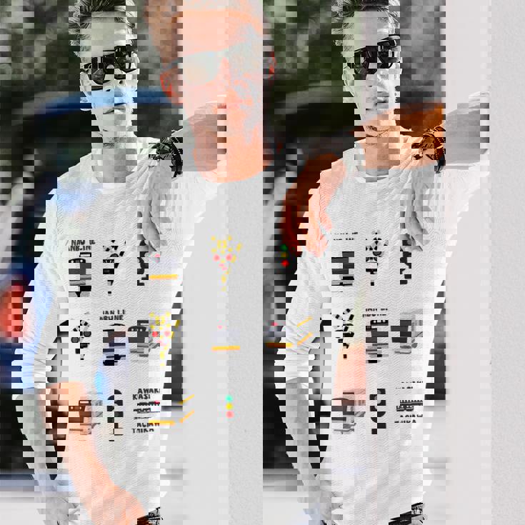 Tokyo Train 南武線 長袖Tシャツ 彼への贈り物