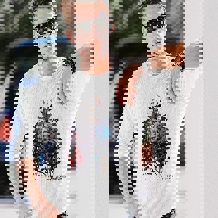 『Voice Of Cards できそこないの巫女』精霊ノ王 長袖Tシャツ 彼への贈り物