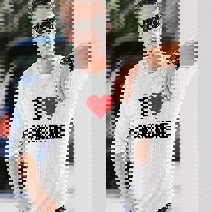 アイハート 阿久根 Japan Love 日本土産 長袖Tシャツ 彼への贈り物