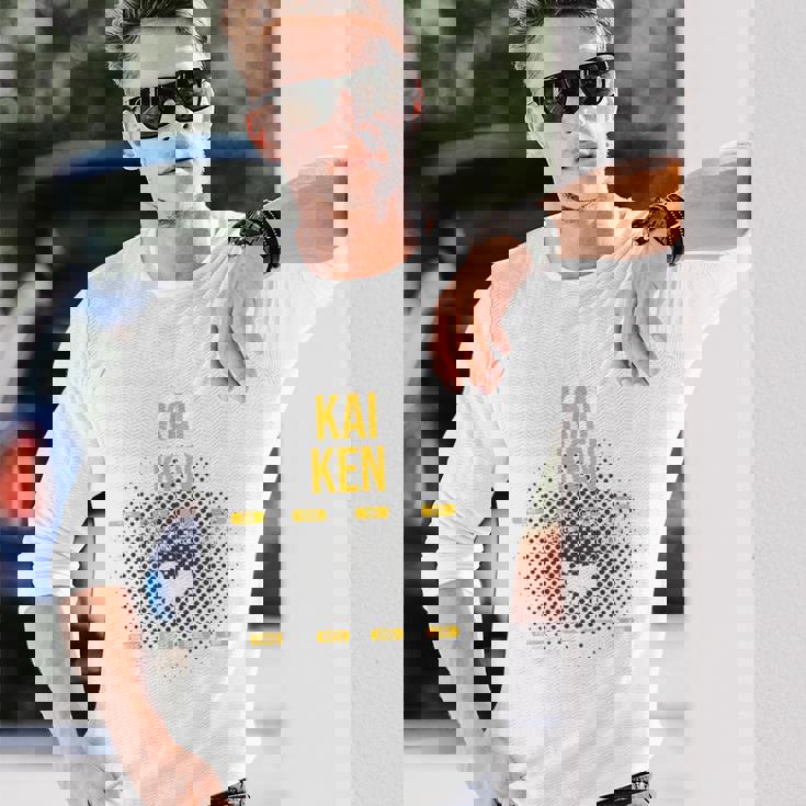 カイケン犬好きの解剖学 長袖Tシャツ 彼への贈り物