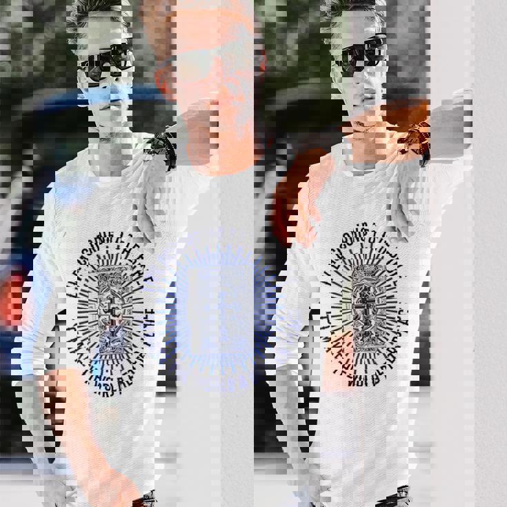 キリスト教信仰 聖書の学び キリスト教 イエス 長袖Tシャツ 彼への贈り物