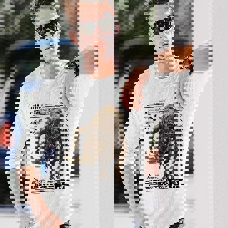 ジュラシック・ワールド Distortus Rex Ingenpecies File 長袖Tシャツ 彼への贈り物