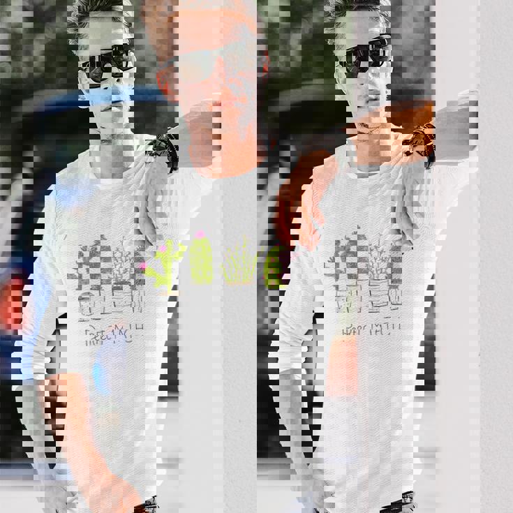 ハリネズミのパーフェクトマッチ 長袖Tシャツ 彼への贈り物