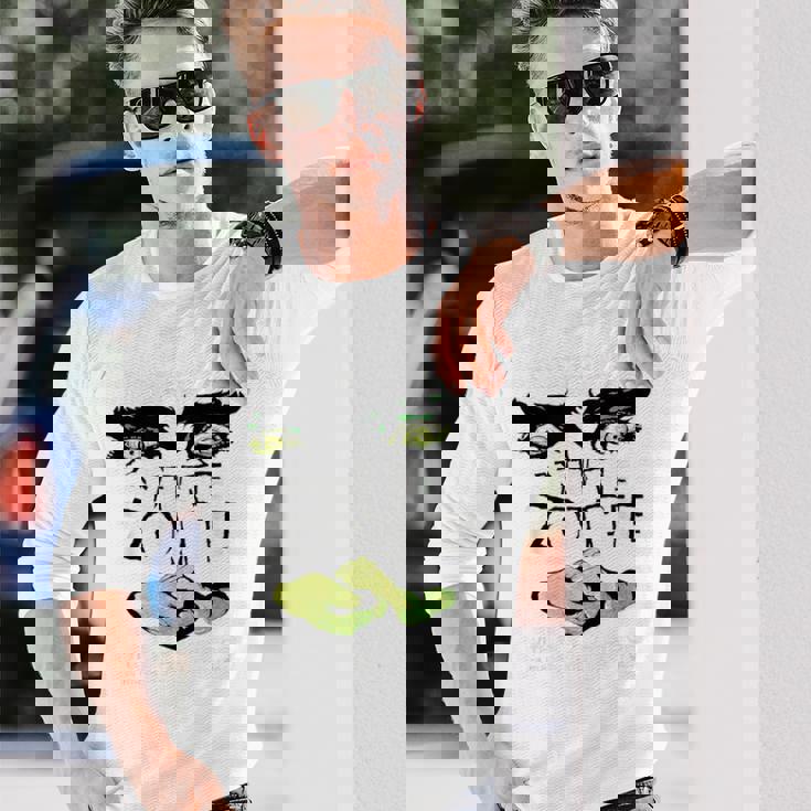 ホワイトゾンビ映画ポスター 長袖Tシャツ 彼への贈り物