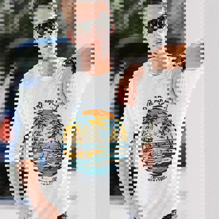 ボラボラ島 フランス領ポリネシア ボラボラ島 長袖Tシャツ 彼への贈り物