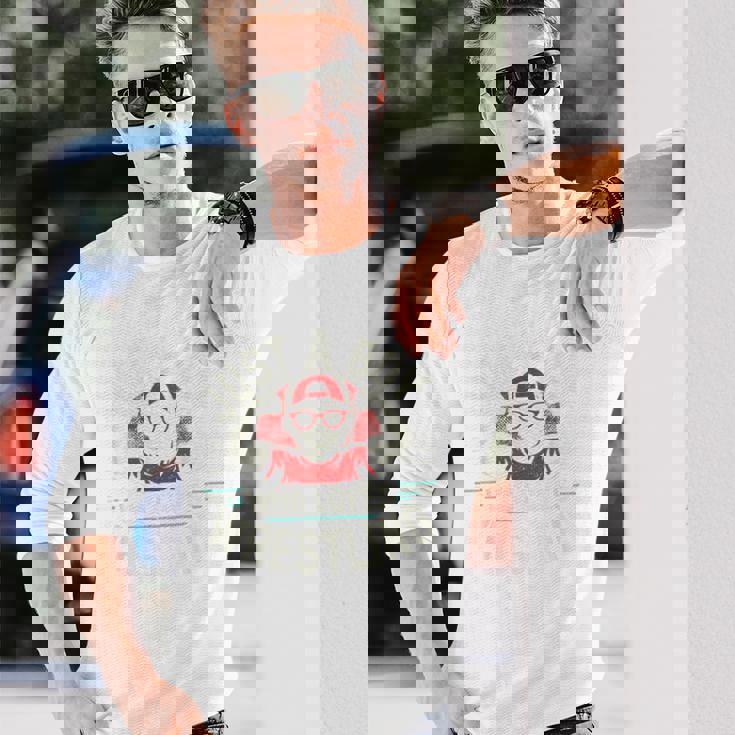 レスリングが大好きな少年 長袖Tシャツ 彼への贈り物