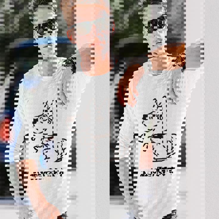 犬 忠犬 芸 忠実 忠誠心 メンズ レディース キッズ かわいい イヌ好き 長袖Tシャツ 彼への贈り物